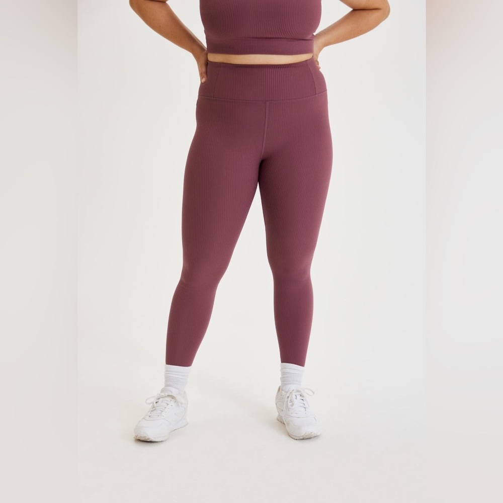 Girlfriend Collective Gogi Rib High-Rise Legging